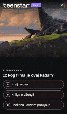 Quiz format